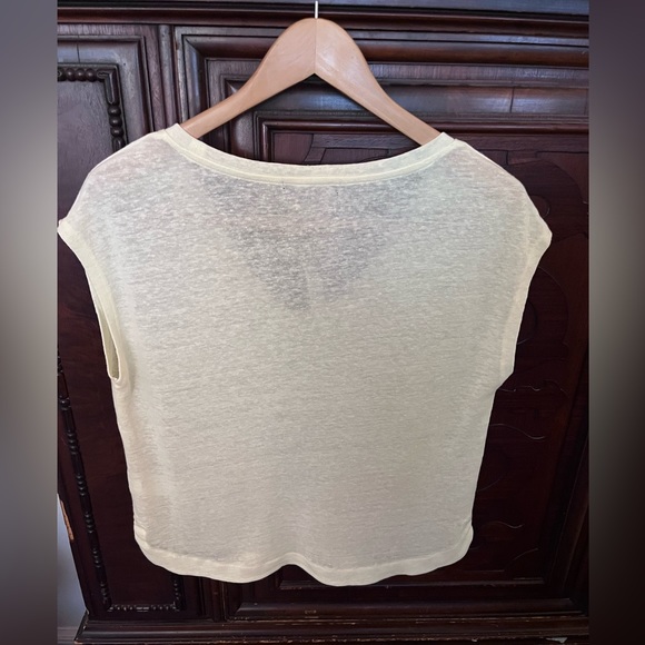 NWT Banana Republic Linen-Blend T-Shirt - Picture 10 of 14